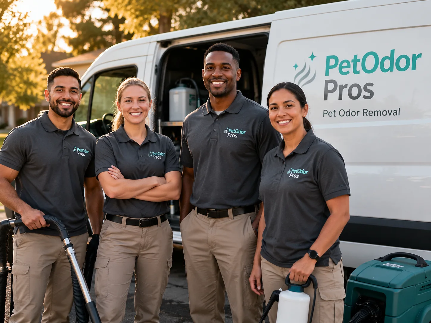 Pet Odor Removal team serving Harris, MN
